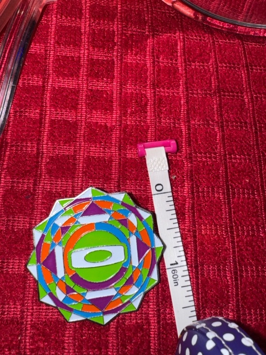 Oakley Jewelry - Oakley Multicolor Geometric Enamel Accent - Green, Orange, Purple, Blue